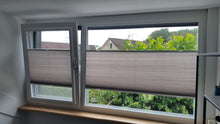 Afbeelding in Gallery-weergave laden, Plissé raamdecoratie | Honingraat plissé stof decoratief | montage zonder boren of schroeven